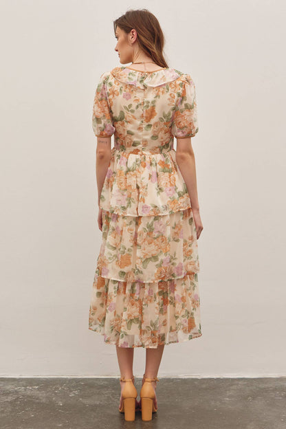 VICTORIAN FLORAL DRESS