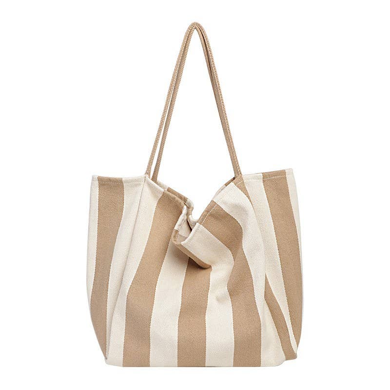 Striped Tote