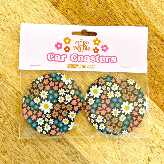 Darling Daisy Car Cupholder