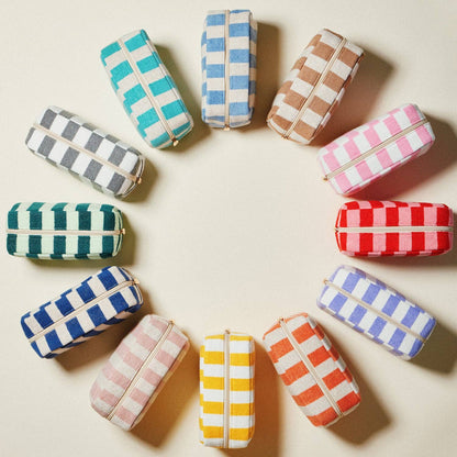 Striped Terry Fabric Bag