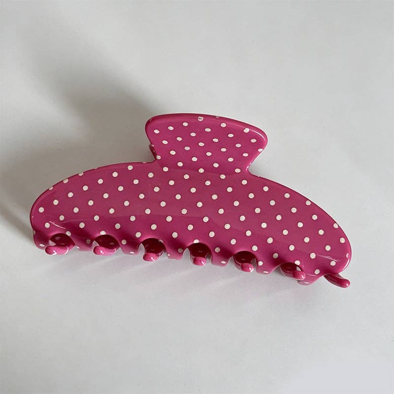 Candy Dot Claw Clip