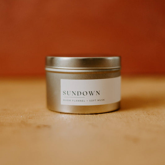 Sundown Candle (Gold Mini Tin)