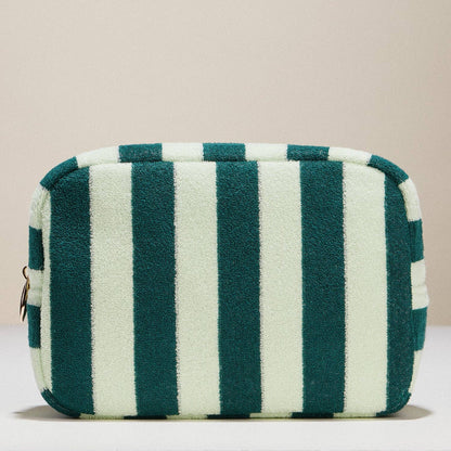 Striped Terry Fabric Bag