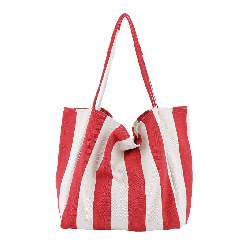 Striped Tote
