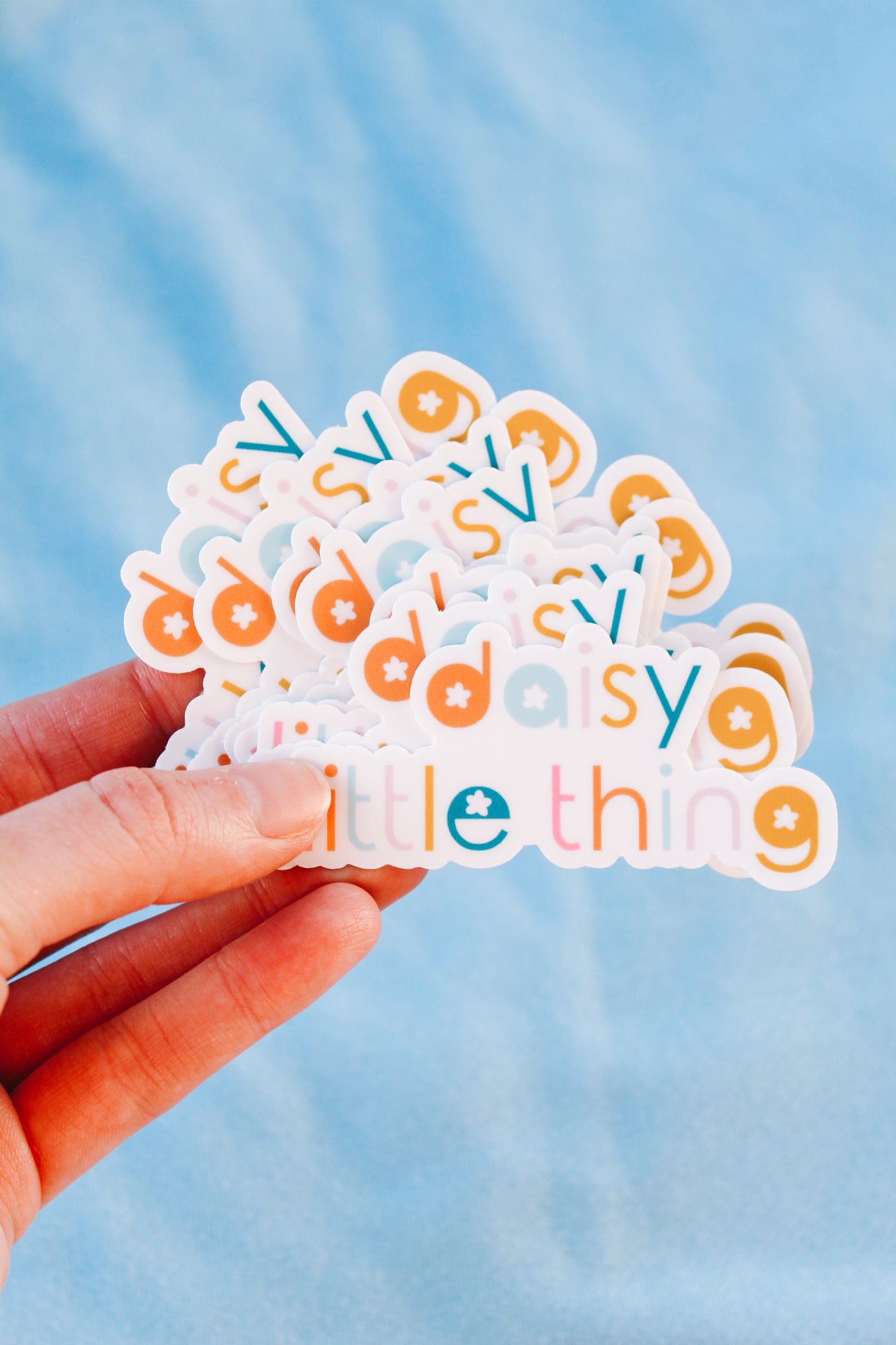 daisy little thing sticker