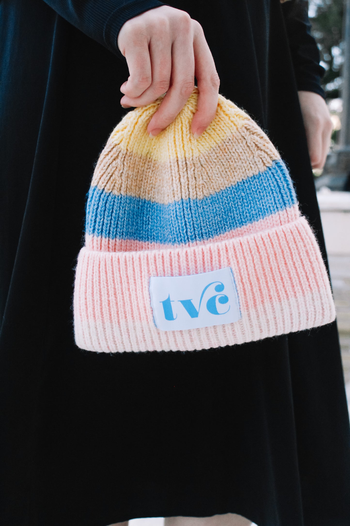 TVC stripe beanie