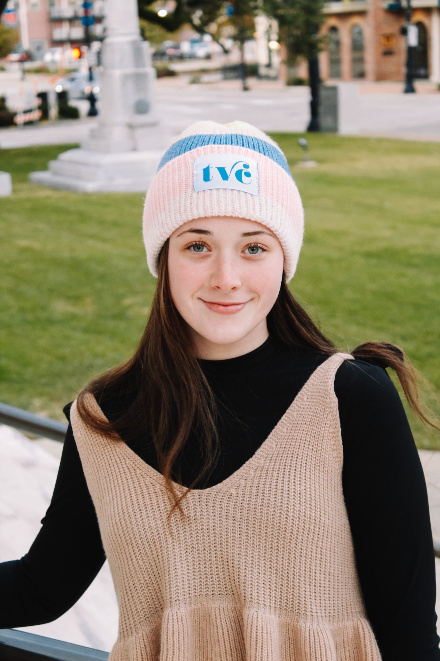 TVC stripe beanie